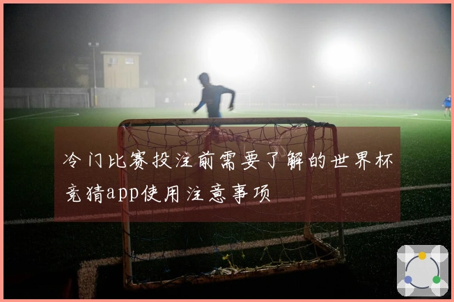 冷门比赛投注前需要了解的世界杯竞猜app使用注意事项